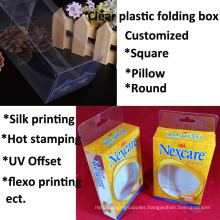 cheap price factory custom plastic packaging box (folding box)